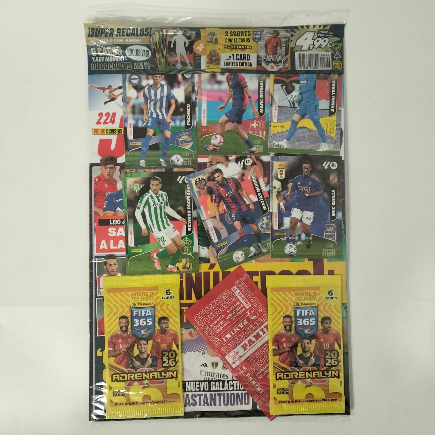 Panini Revista Jugon 224 (Noviembre 2025)