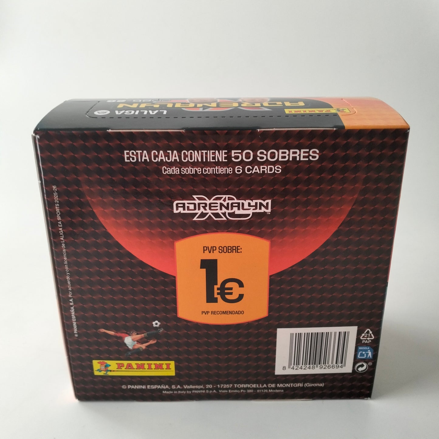 Panini Adrenalyn XL 2025-26 Caja 50 sobres