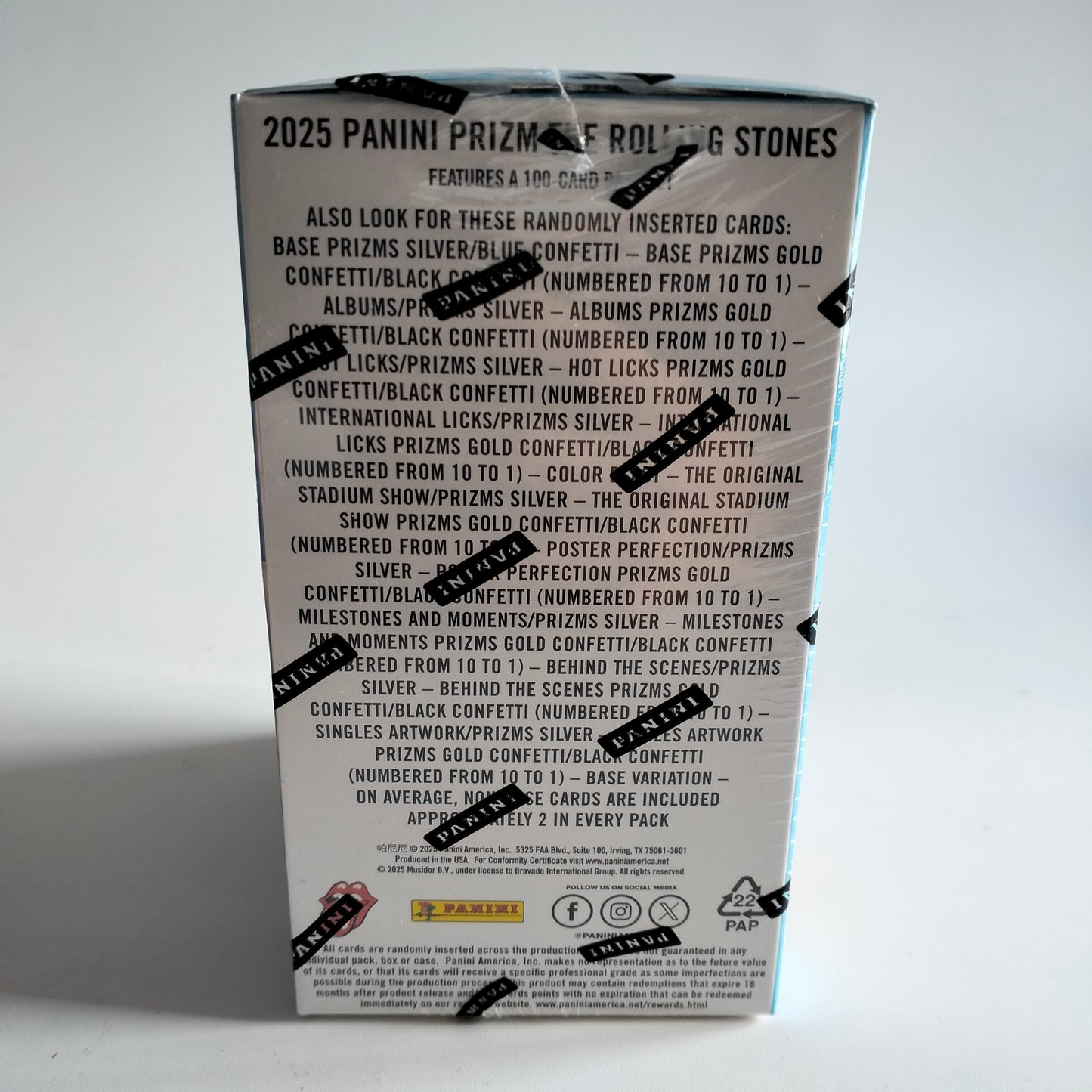 Panini Prizm The Rolling Stones Official TC 2025 24 cards total