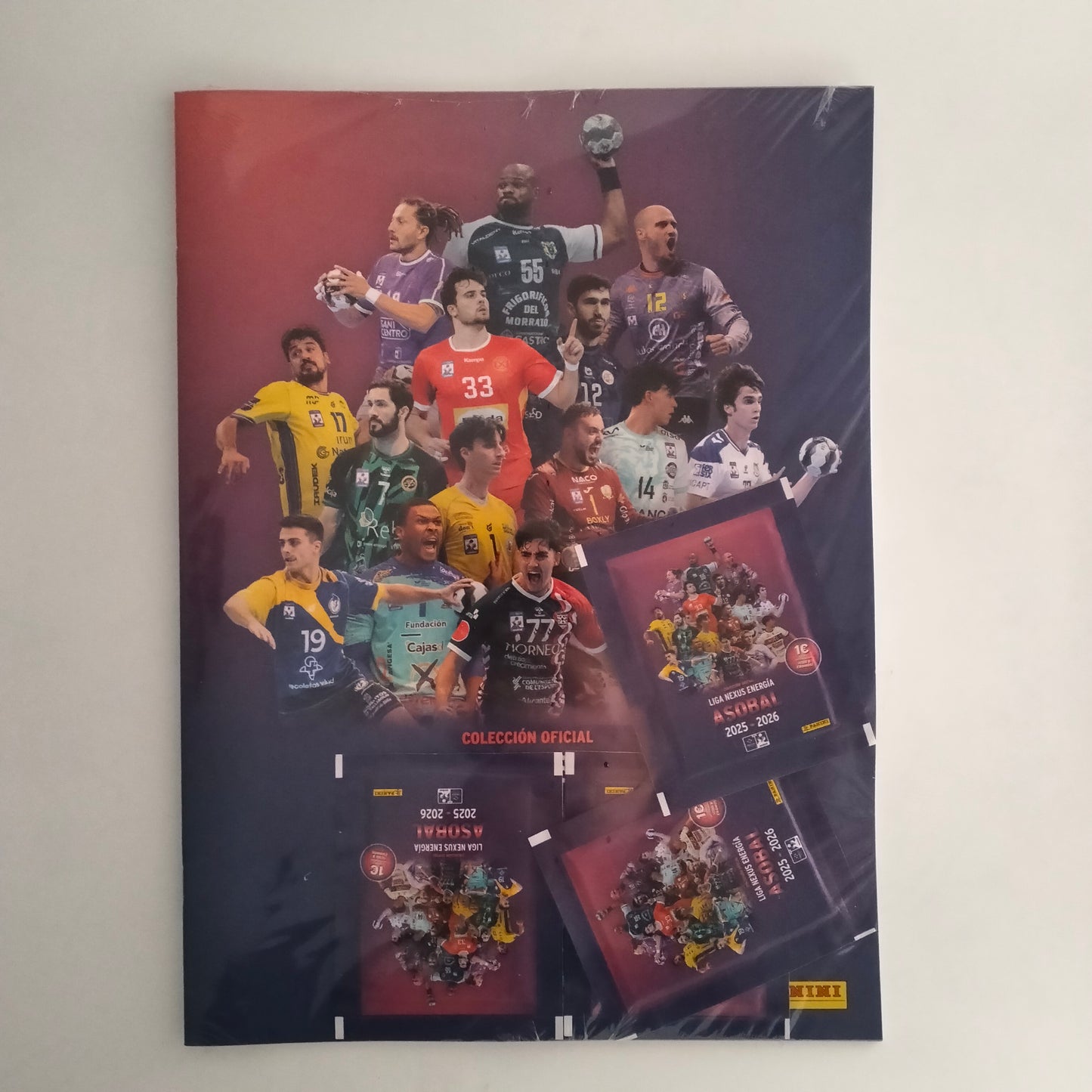 Panini Liga Asobal 2025-26 album + 4 sobres