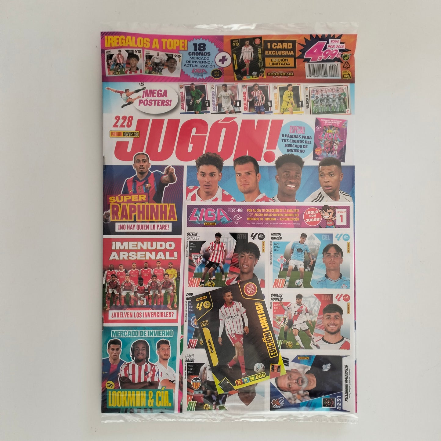 Panini Revista Jugon 228 (Marzo 2026)
