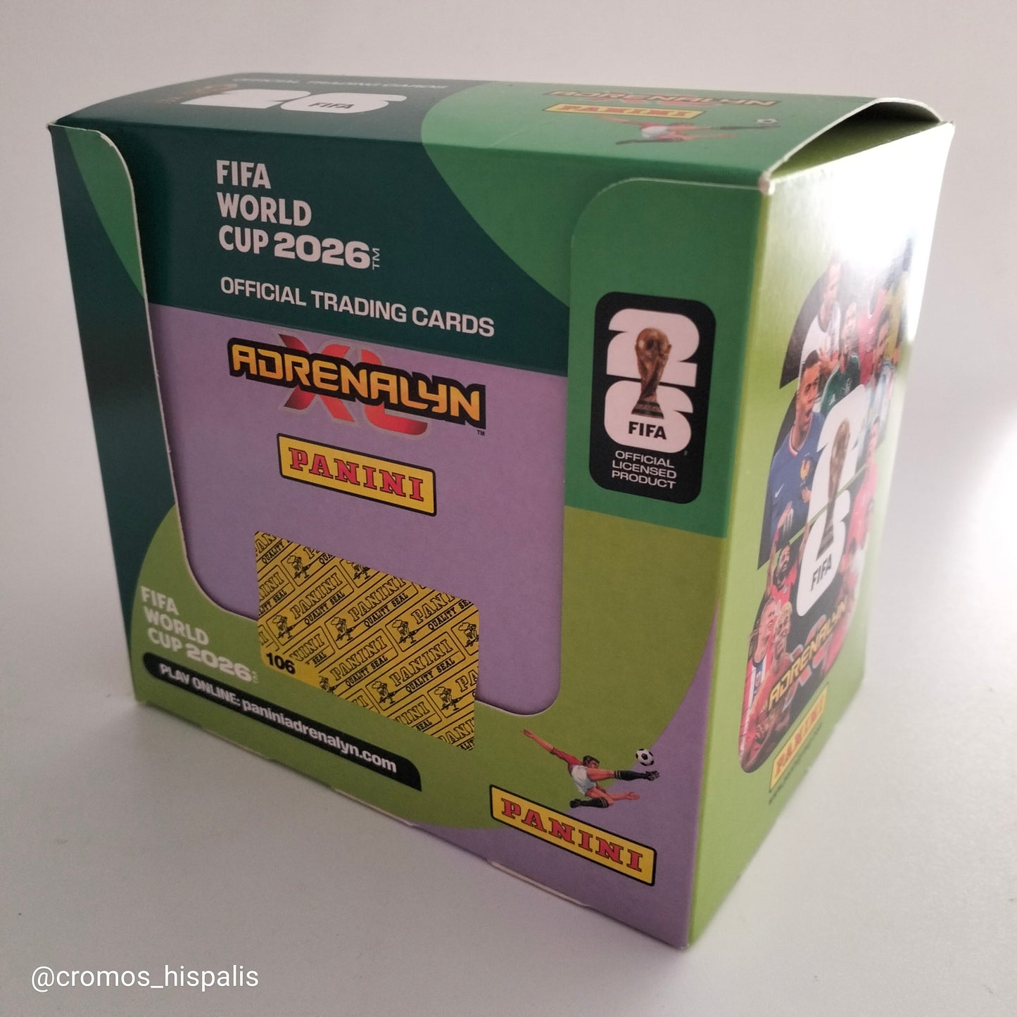 Panini Adrenalyn FIFA World Cup 2026 caja 50 sobres