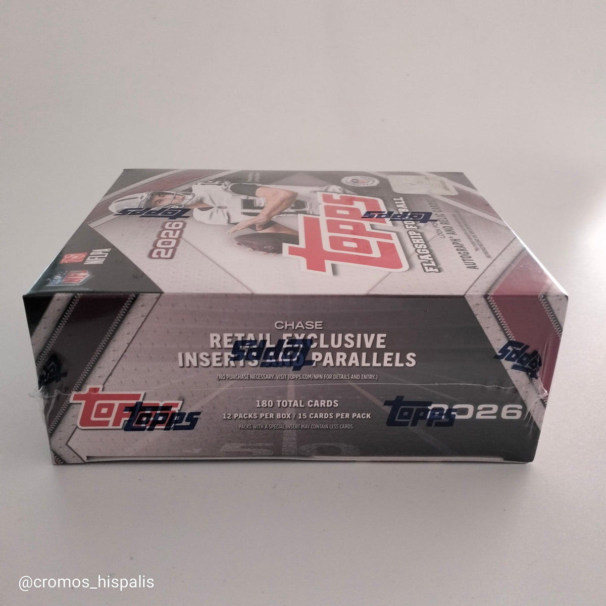 Topps NFL Flagship Football 2026 mega box 180 total cards