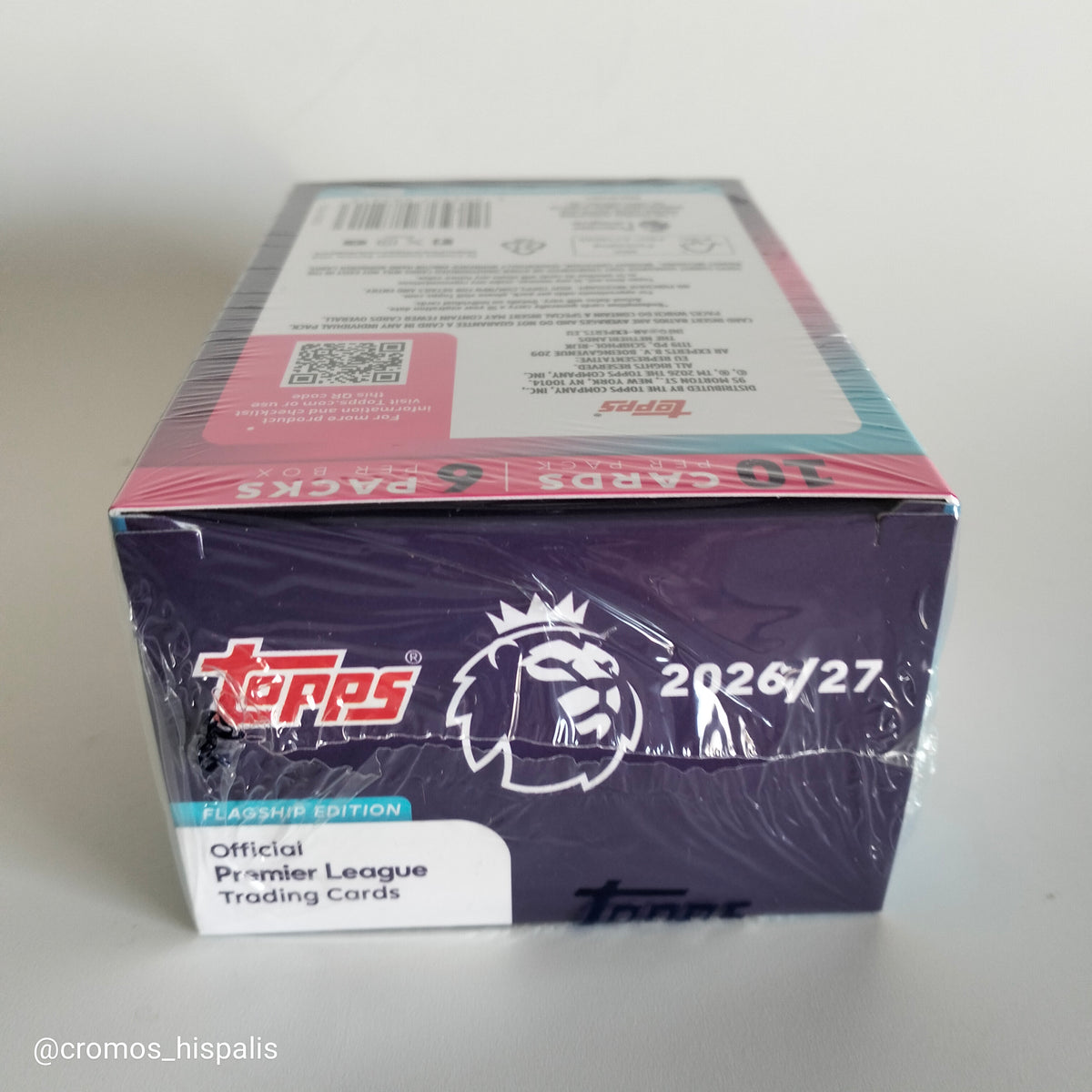 Topps Premier League Flagship 2026-27 value box 60 total cards