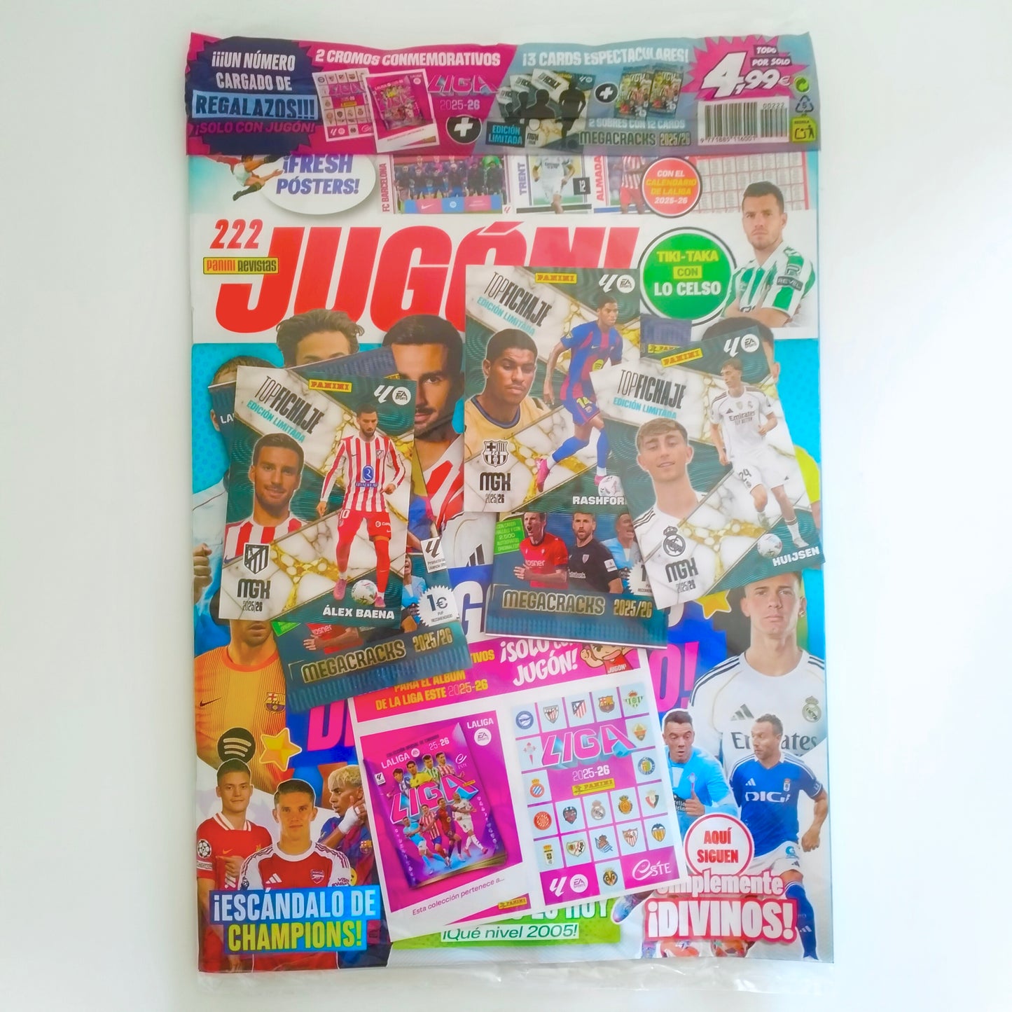 Panini Revista Jugon 222 (Septiembre 2025)