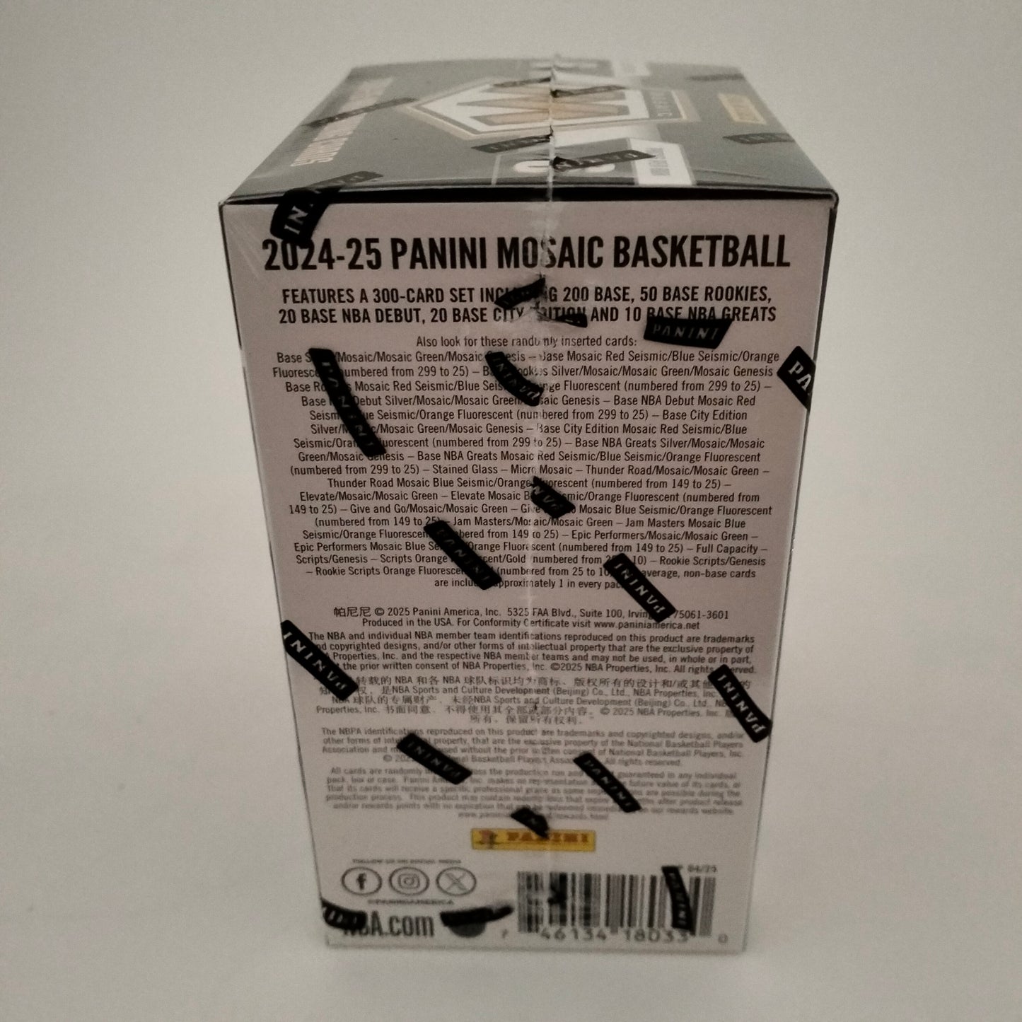 Panini Mosaic NBA 2024-25 blaster 6 sobres