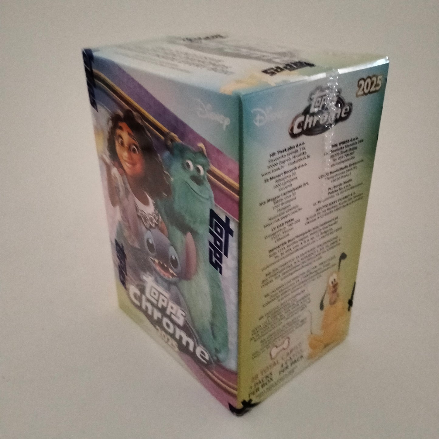 Topps Chrome DISNEY 2025 blaster 7 sobres