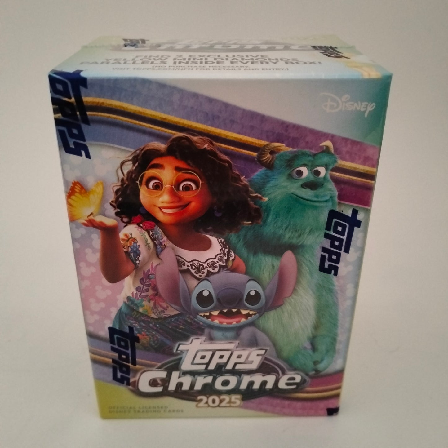 Topps Chrome DISNEY 2025 blaster 7 sobres