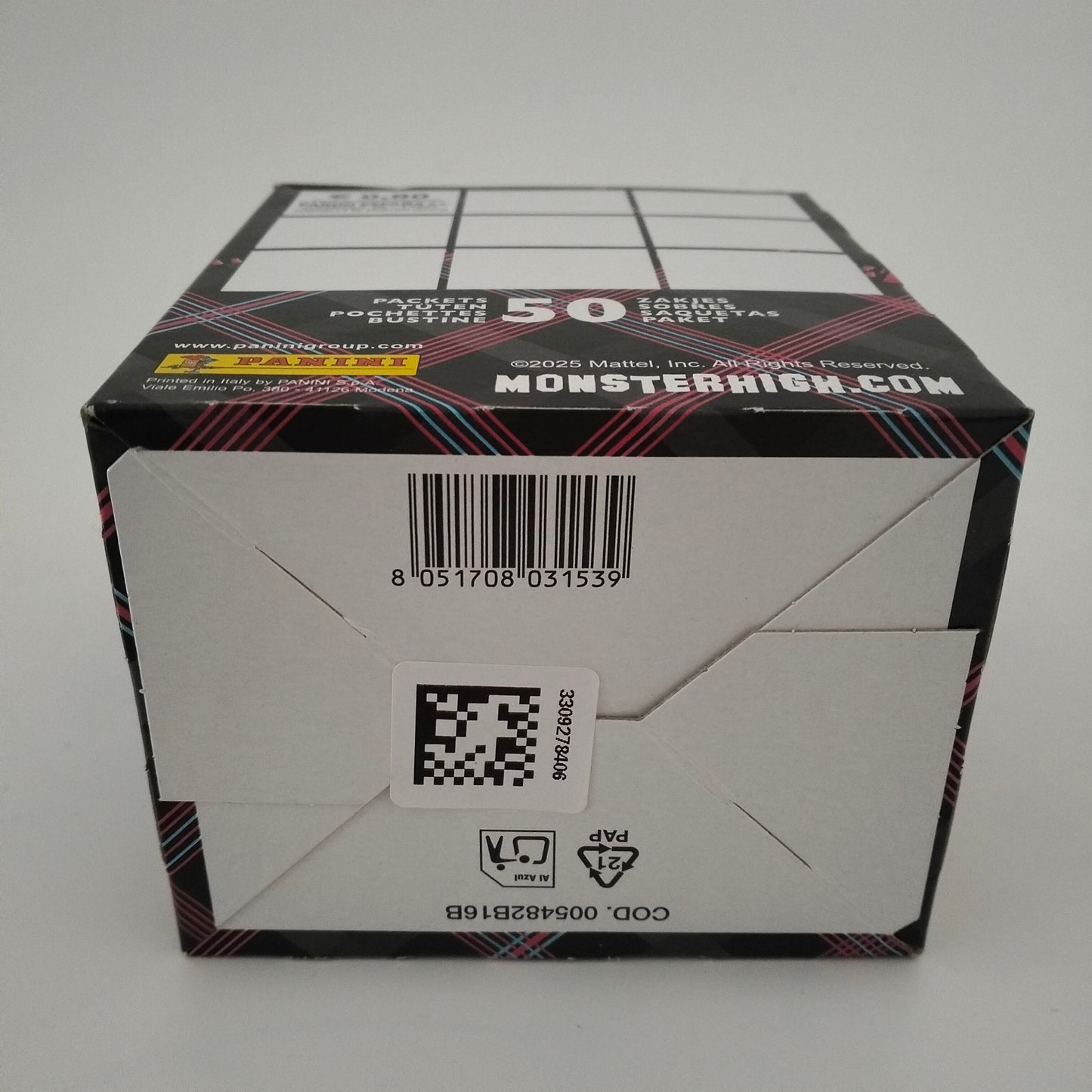 Panini Monster High caja 50 sobres