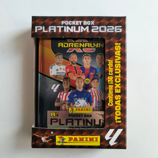 Panini Adrenalyn XL 2025-26 Pocket Box Platinum 30 cards
