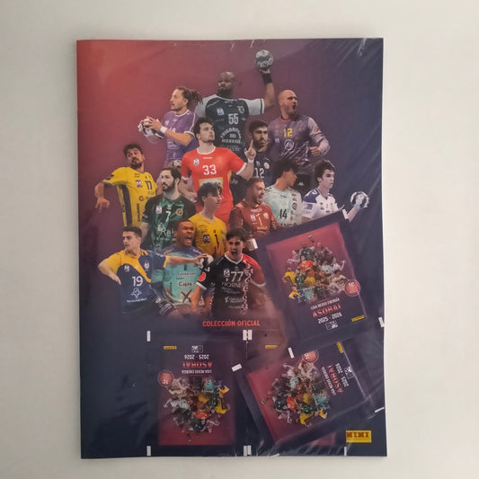 Panini Liga Asobal 2025-26 album + 4 sobres