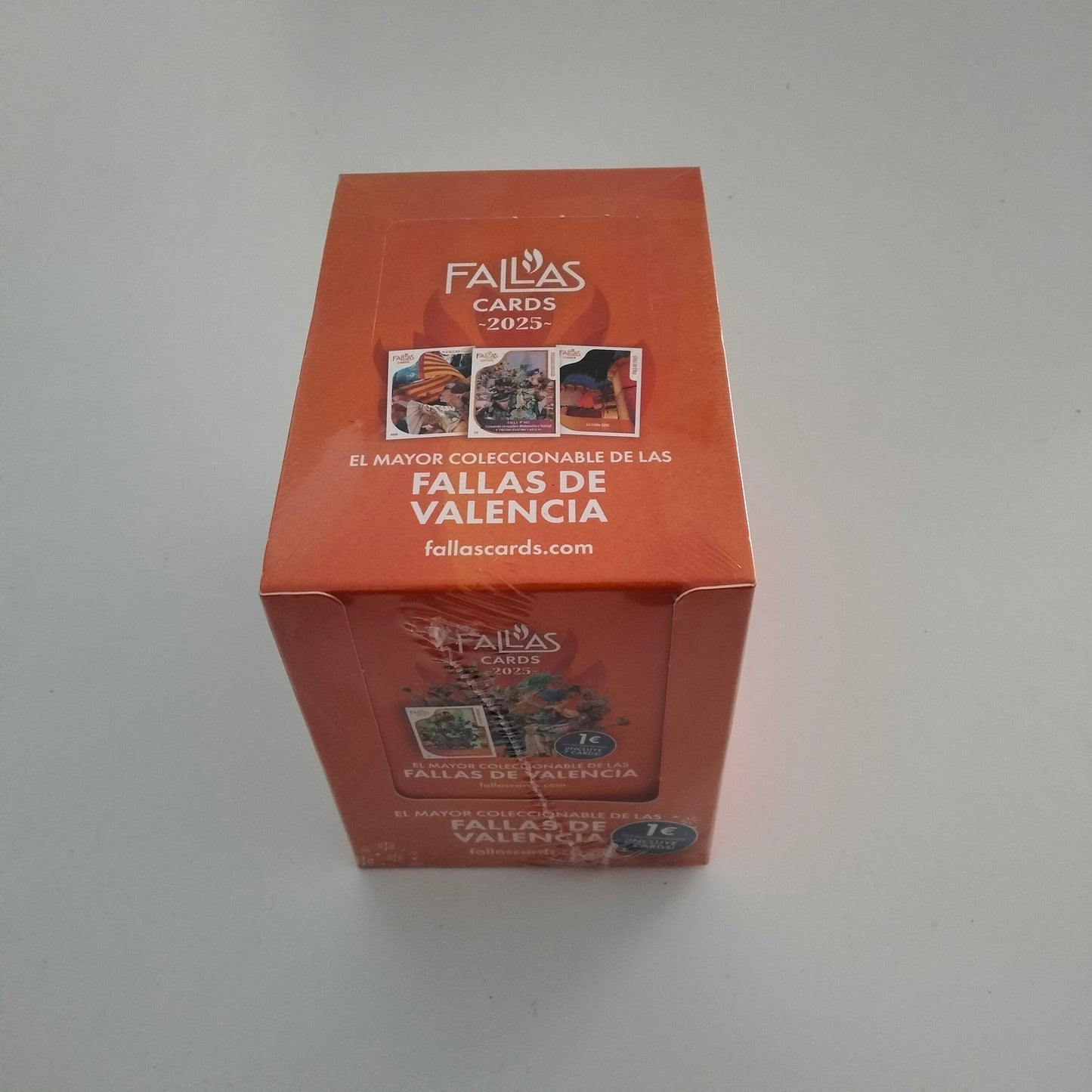 Holy Cards Fallas de Valencia 2025 caja 50 sobres