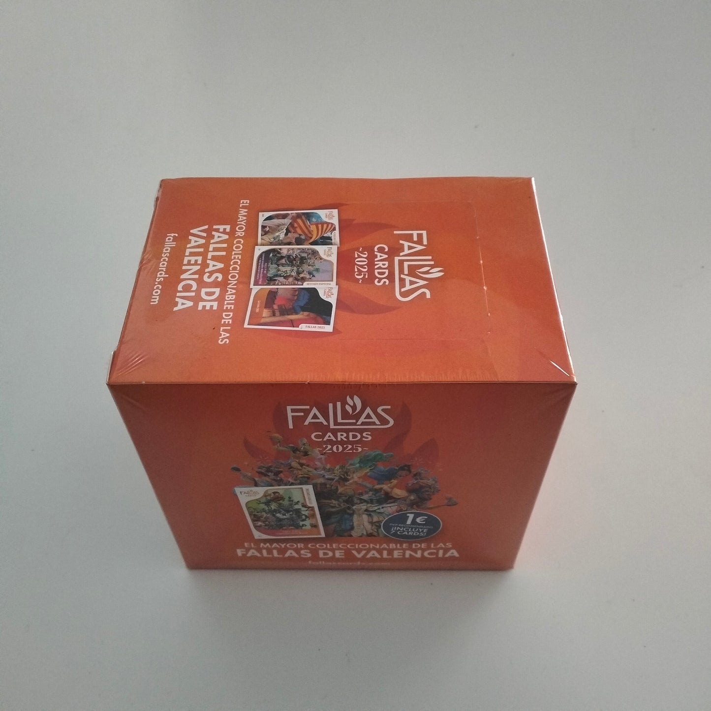 Holy Cards Fallas de Valencia 2025 caja 50 sobres