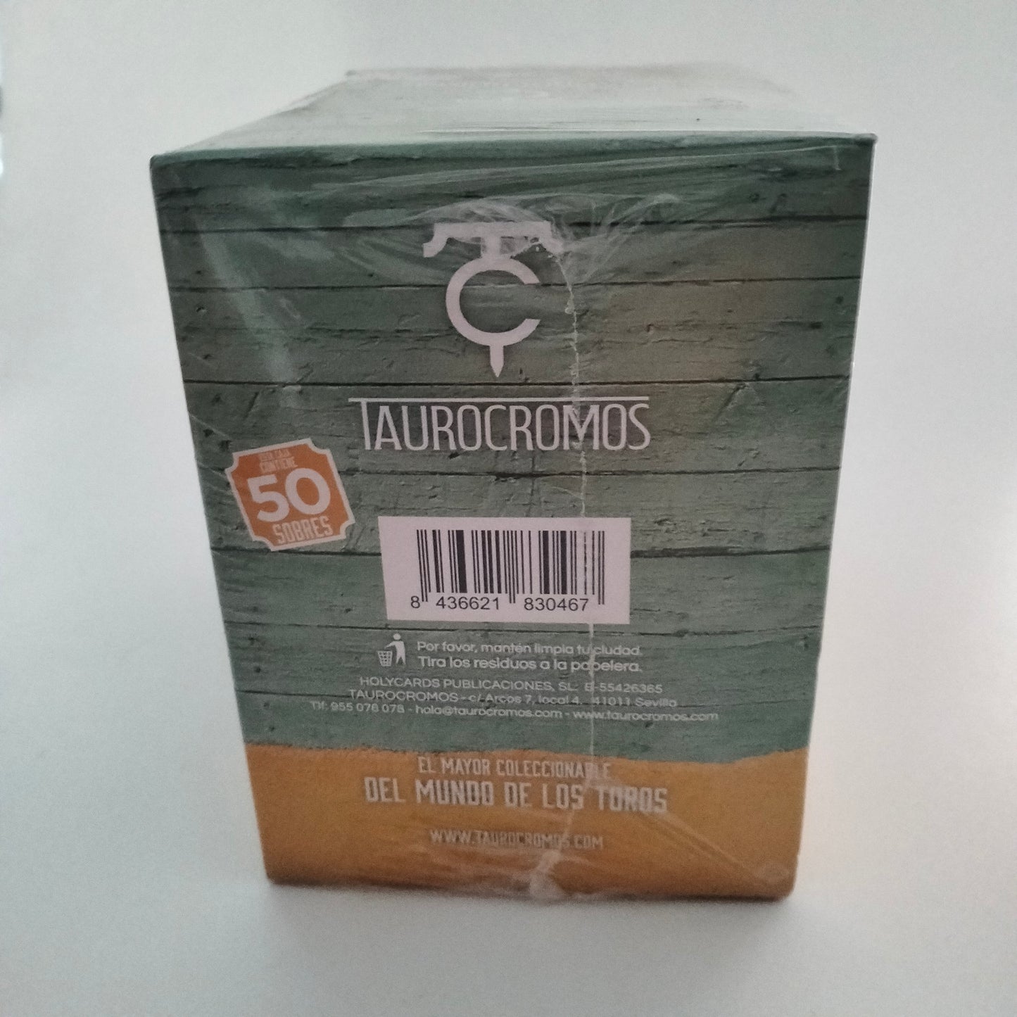 Holy Cards Taurocromos 2025 caja 50 sobres