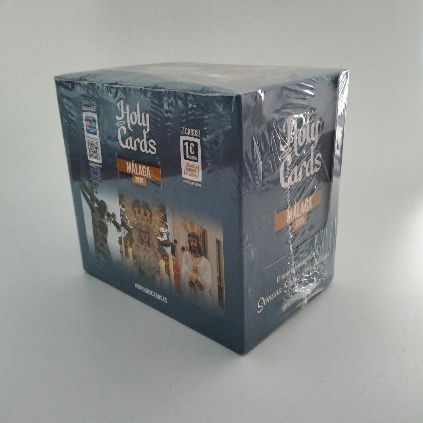 Holy Cards Semana Santa de Malaga 2026 caja 50 sobres