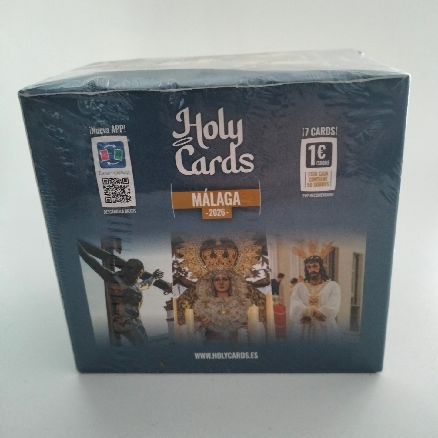 Holy Cards Semana Santa de Malaga 2026 caja 50 sobres