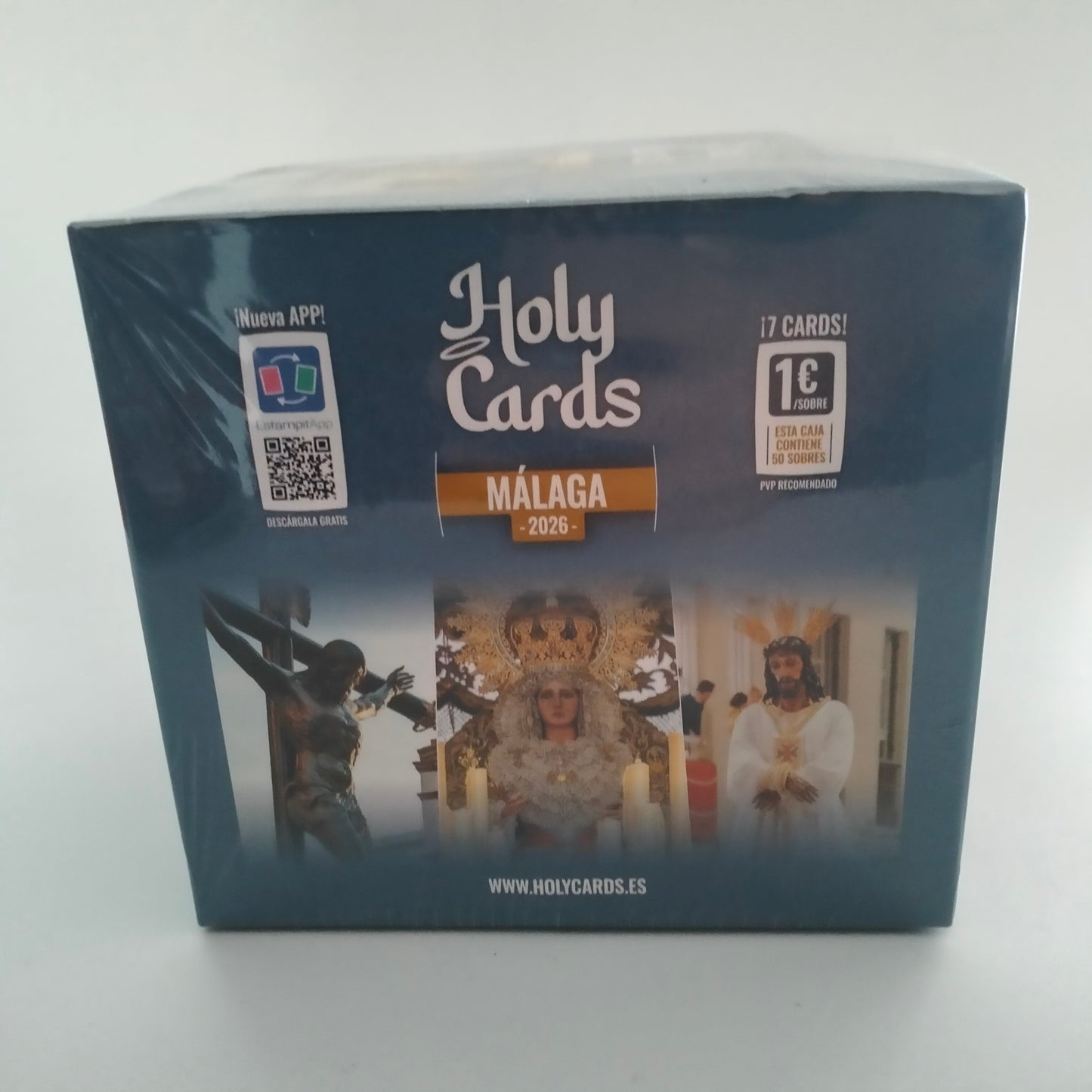 Holy Cards Semana Santa de Malaga 2026 caja 50 sobres
