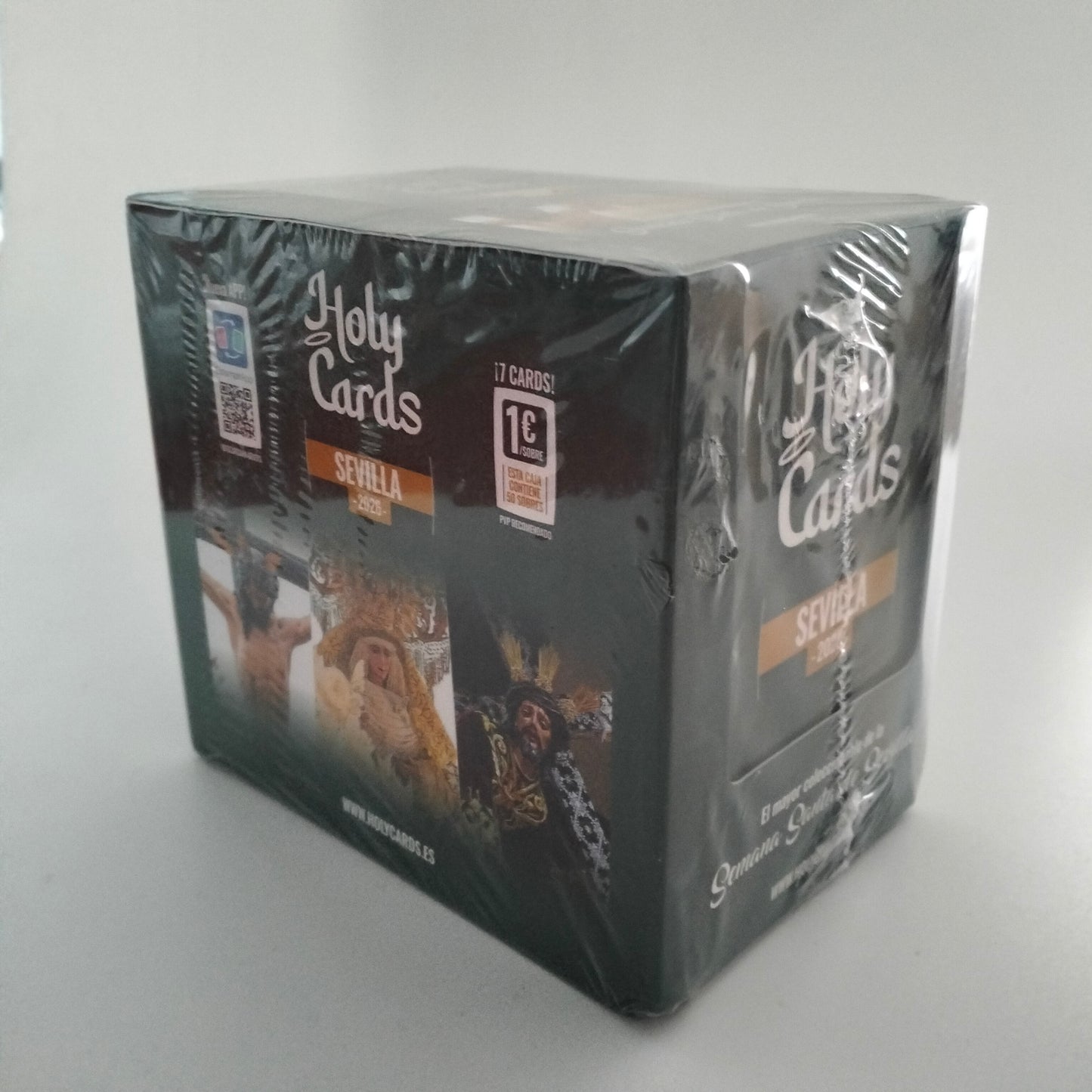 Holy Cards Semana Santa de Sevilla 2026 caja 50 sobres