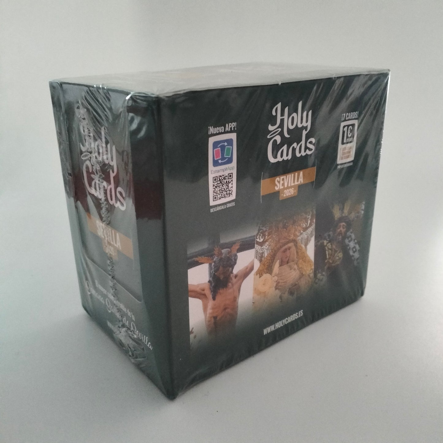 Holy Cards Semana Santa de Sevilla 2026 caja 50 sobres
