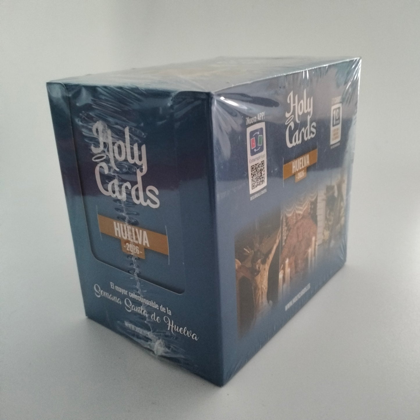 Holy Cards Semana Santa de Huelva 2026 caja 50 sobres