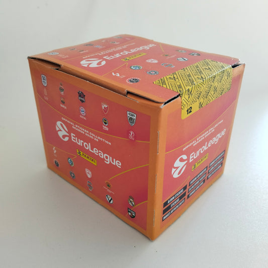 Panini Euroleague 2025-26 Official Sticker Collection caja 36 sobres