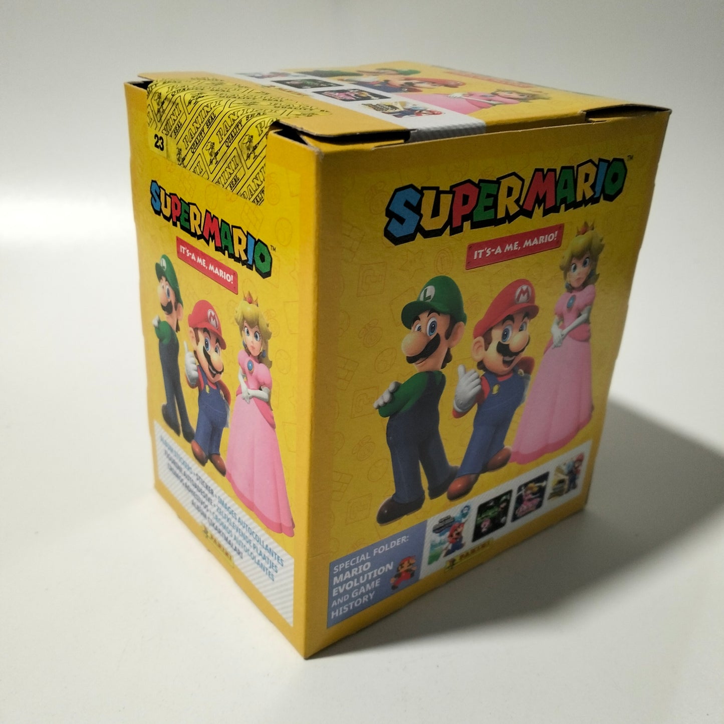 Panini Super Mario "It´s-a me, Mario!" caja 50 sobres