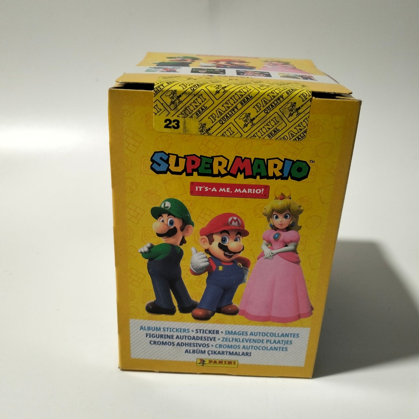Panini Super Mario "It´s-a me, Mario!" caja 50 sobres