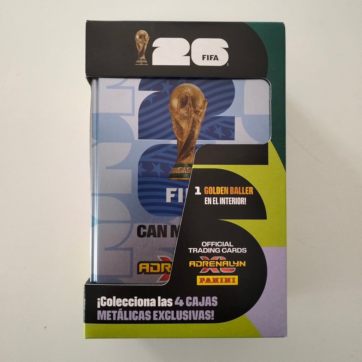 Panini Adrenalyn FIFA World Cup 2026 tin box