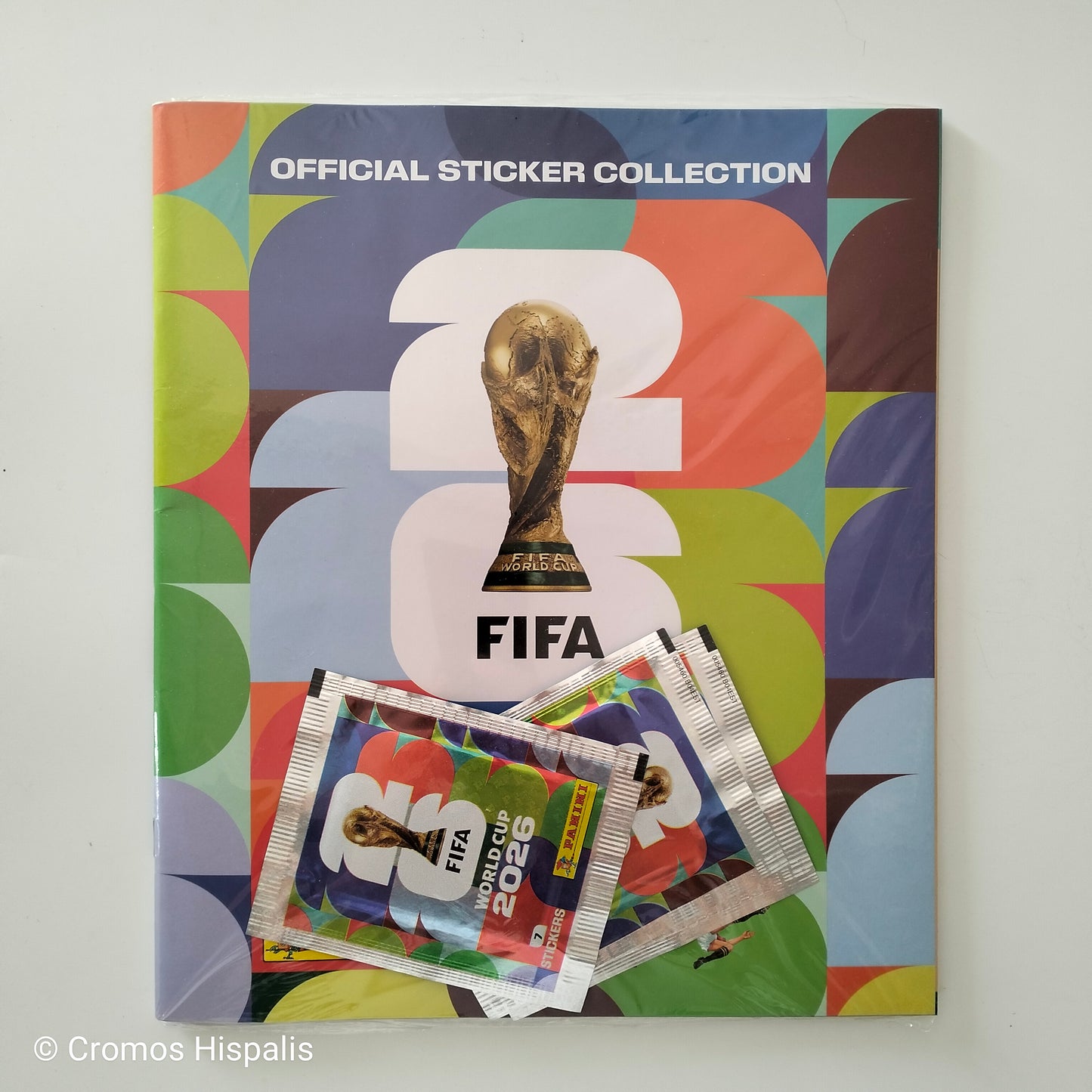 Panini FIFA World Cup 2026 Sticker Collection album + 4 sobres