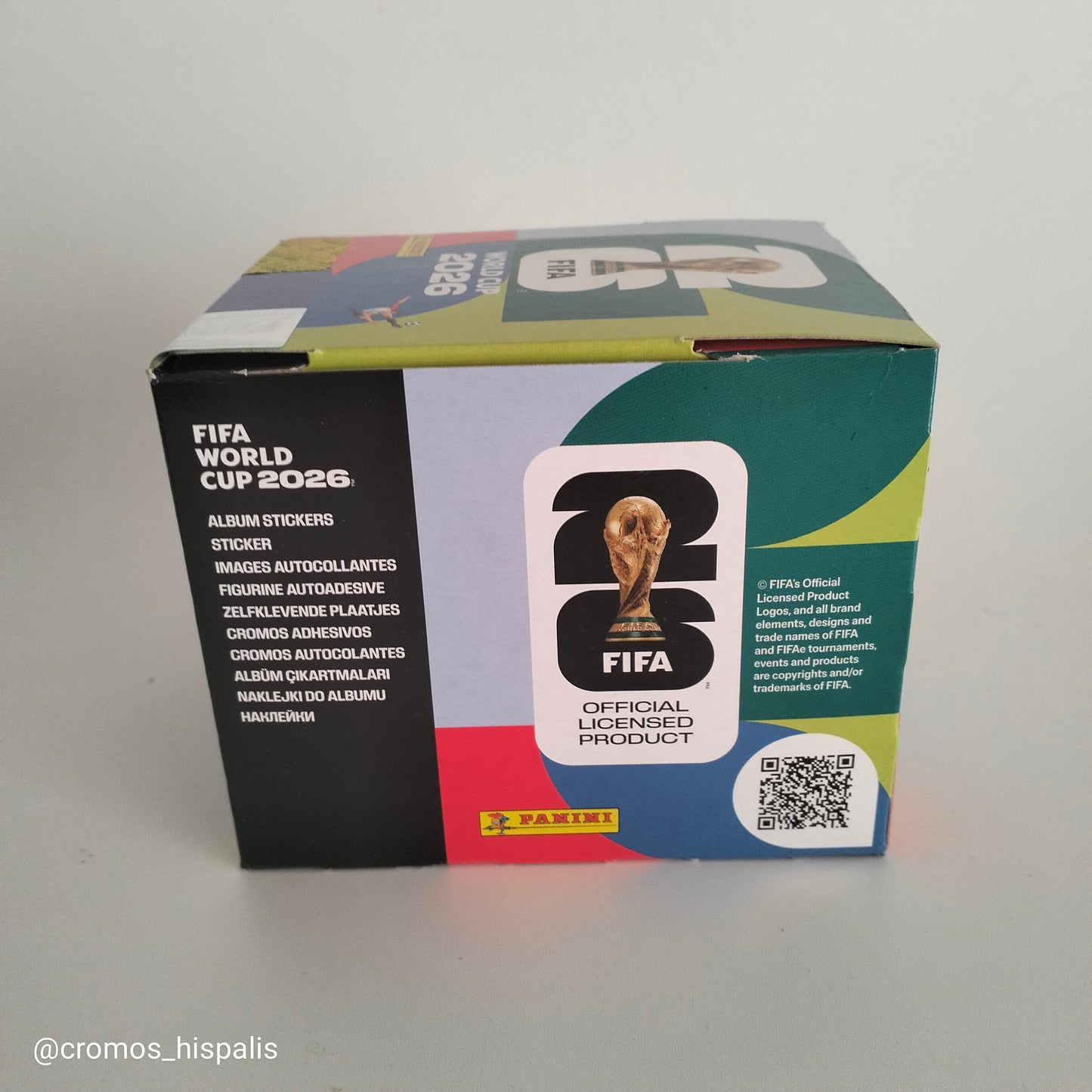 Panini FIFA World Cup 2026 Sticker Collection caja 50 sobres