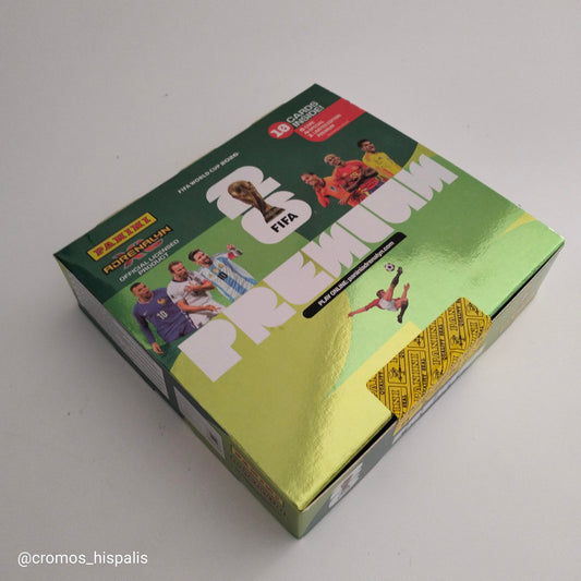 Panini Adrenalyn FIFA World Cup Premium 2026 caja 10 sobres