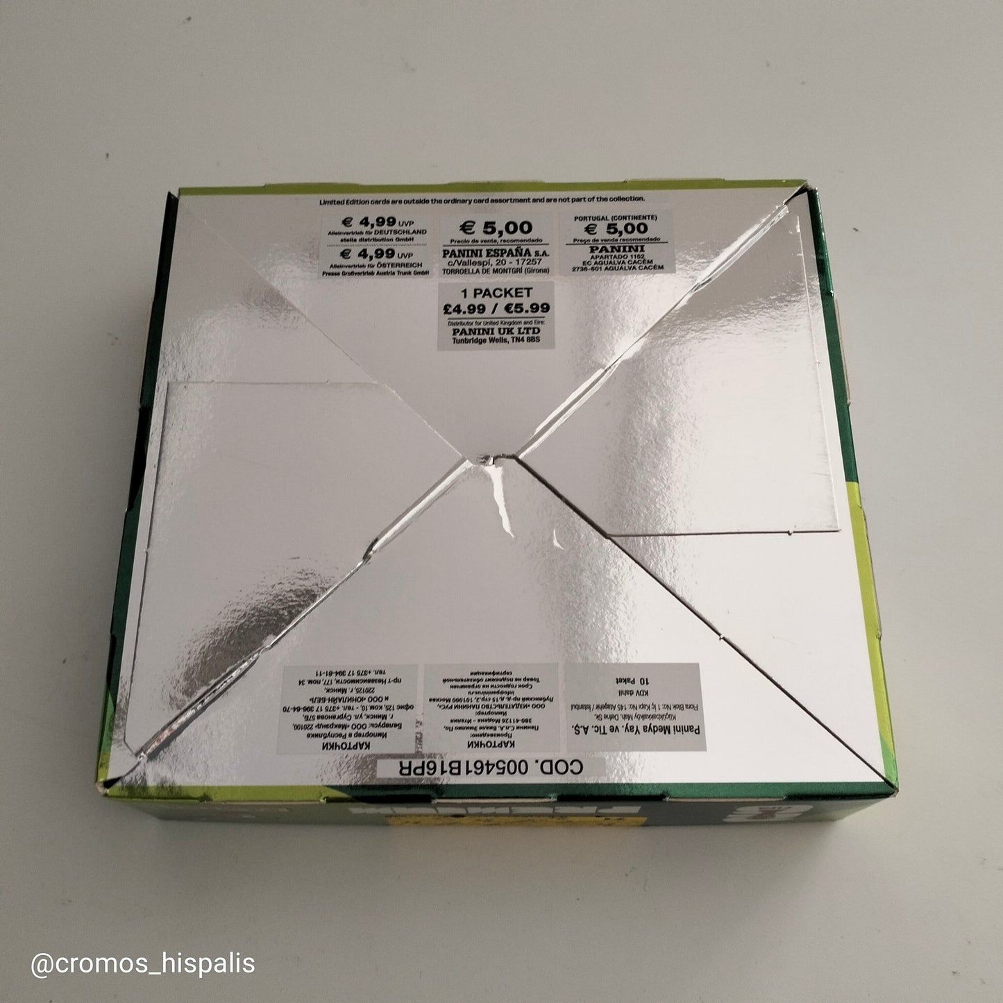 Panini Adrenalyn FIFA World Cup Premium 2026 caja 10 sobres