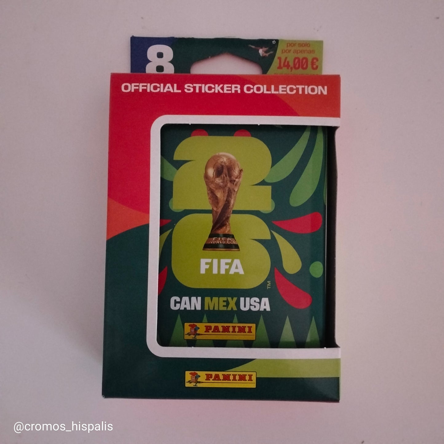Panini FIFA World Cup 2026 Sticker Collection pocket box