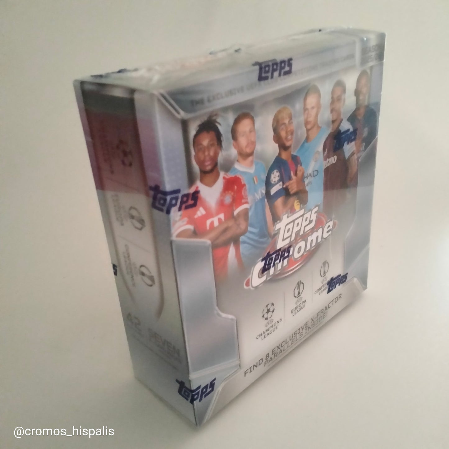 Topps UCC Chrome 2025-26 mega box 6 sobres