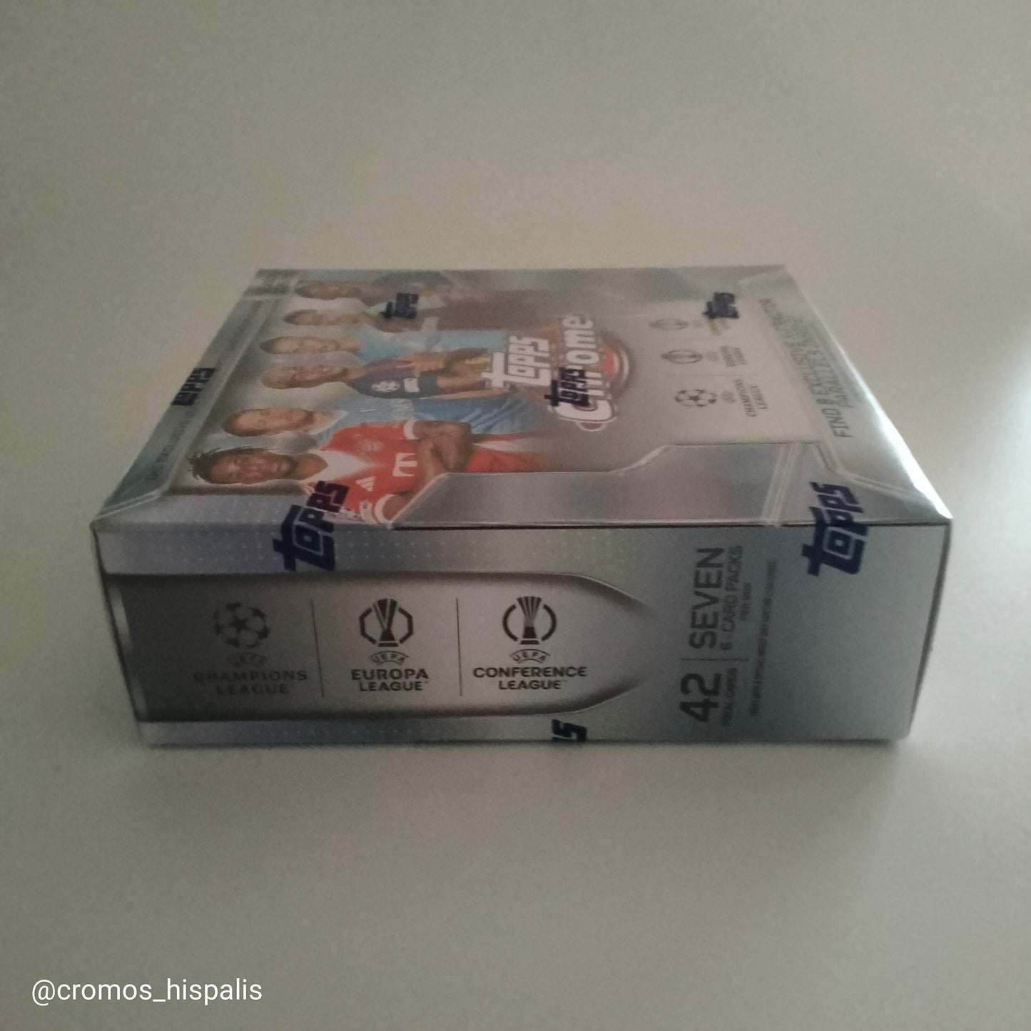 Topps UCC Chrome 2025-26 mega box 6 sobres