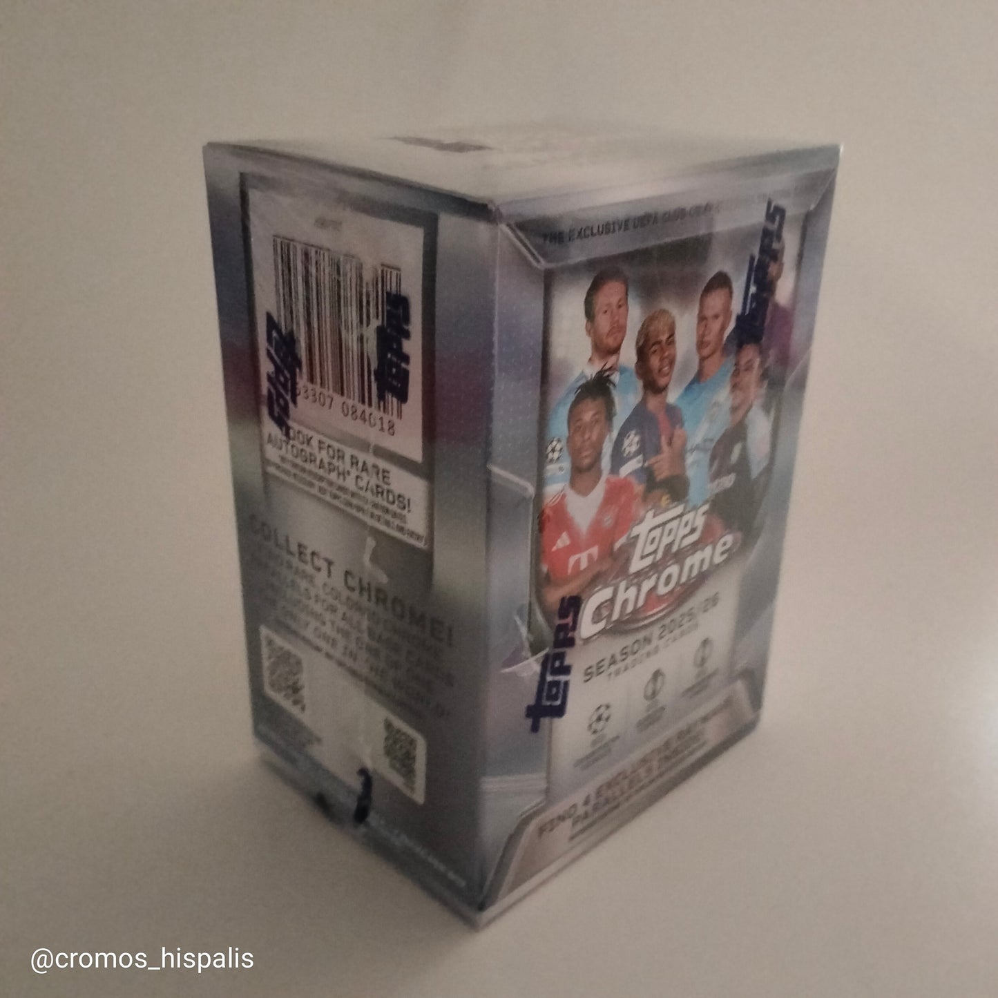 Topps UCC Chrome 2025-26 value box 7 sobres