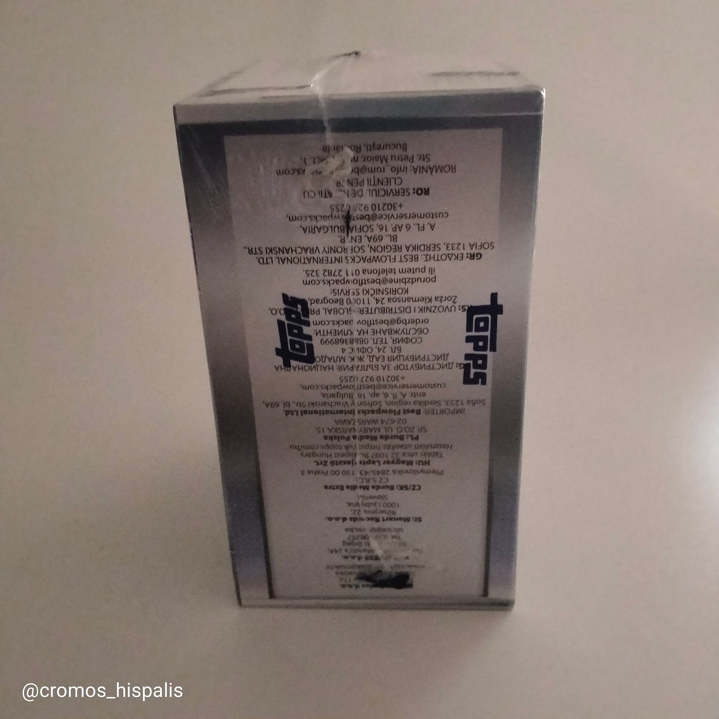 Topps UCC Chrome 2025-26 value box 7 sobres