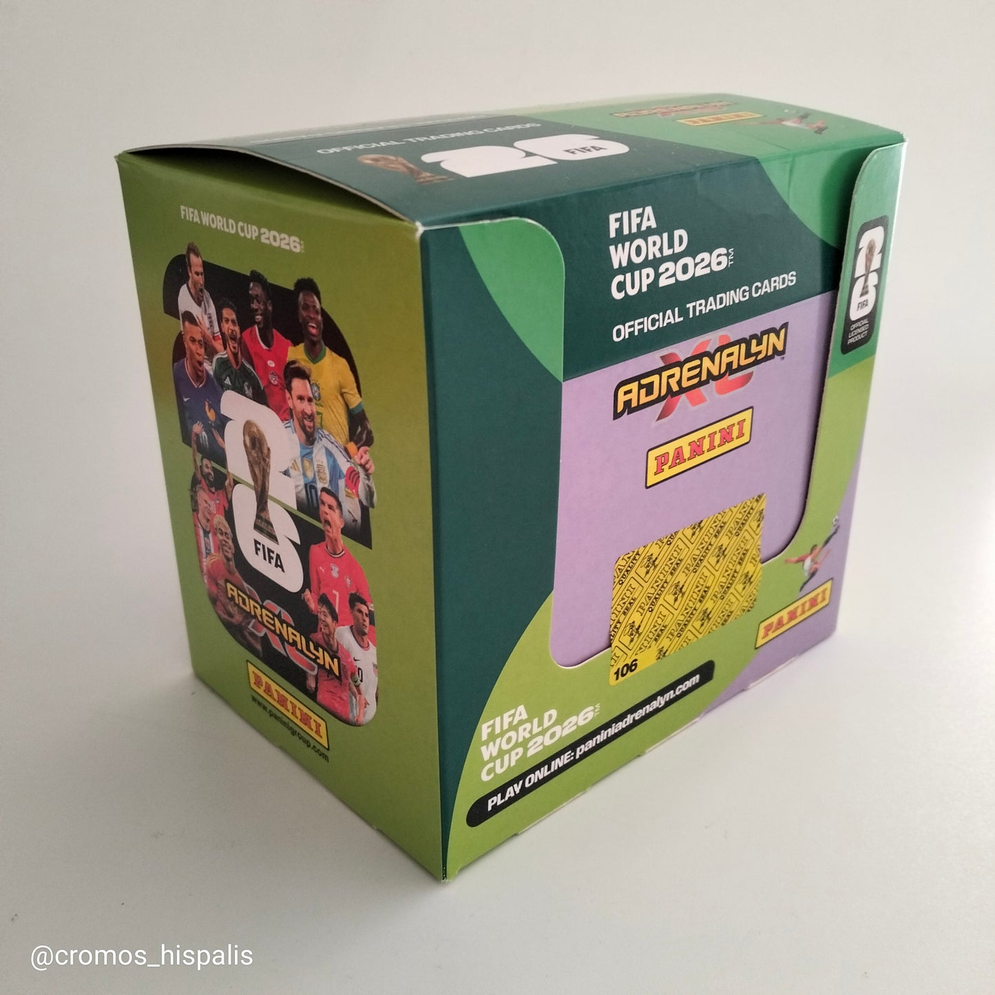 Panini Adrenalyn FIFA World Cup 2026 caja 50 sobres