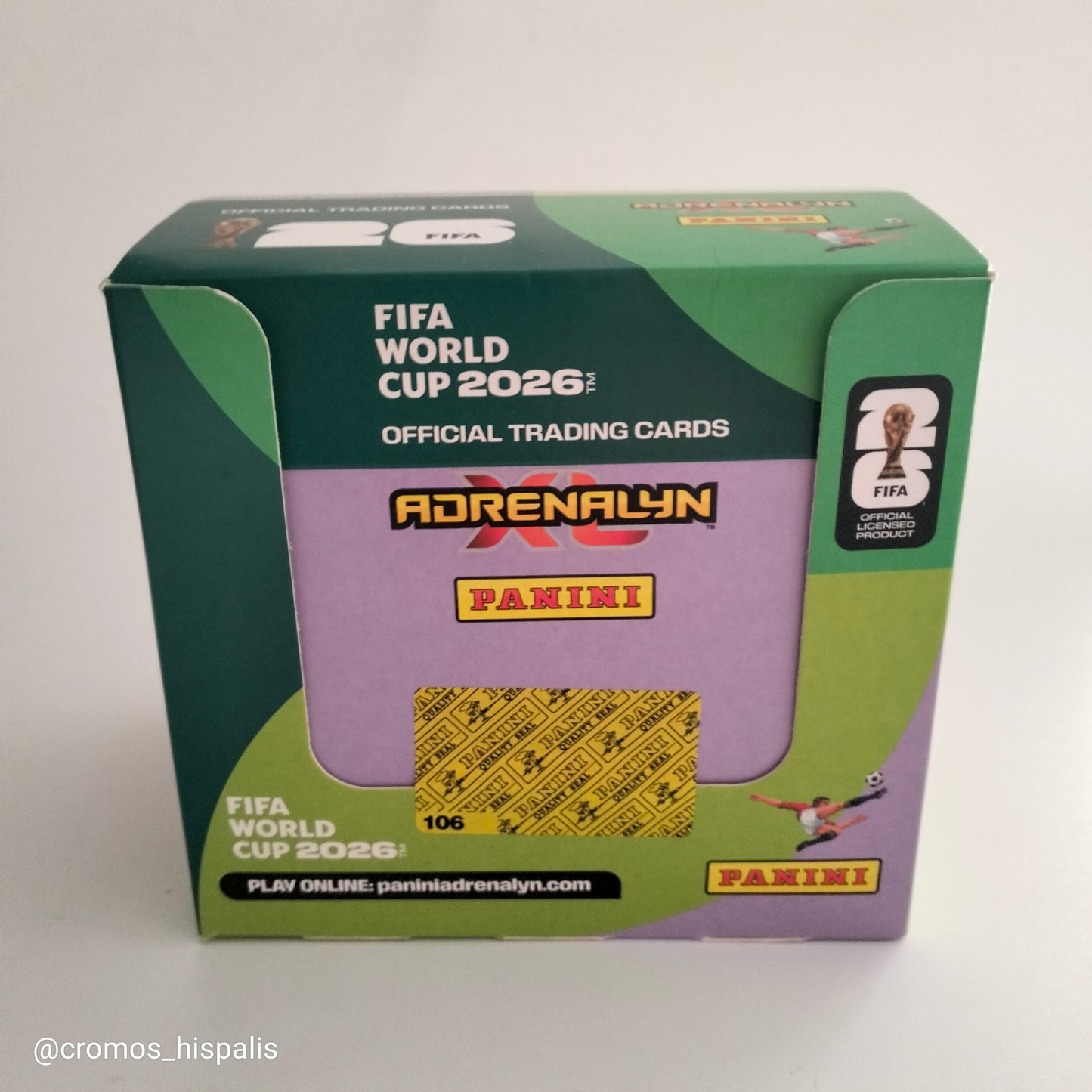 Panini Adrenalyn FIFA World Cup 2026 caja 50 sobres