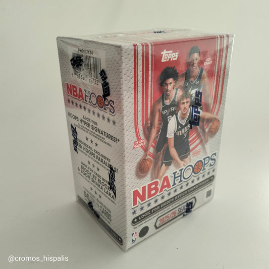 Topps NBA Hoops 2025-26 value box 56 total cards