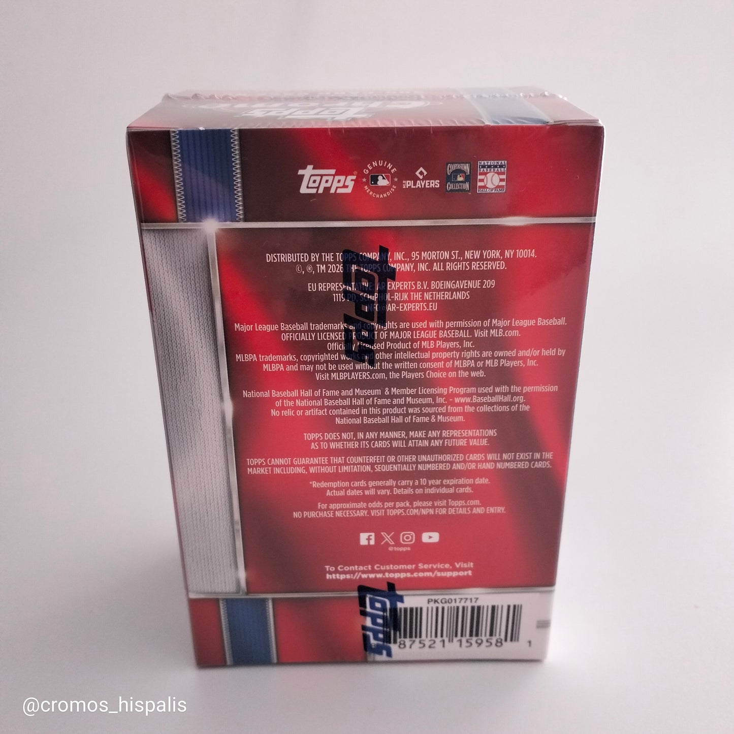Topps MLB Chrome 2026 Value Box 28 total cards