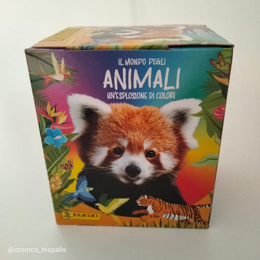 Panini Mundo Animal de Mil Colores caja 50 sobres