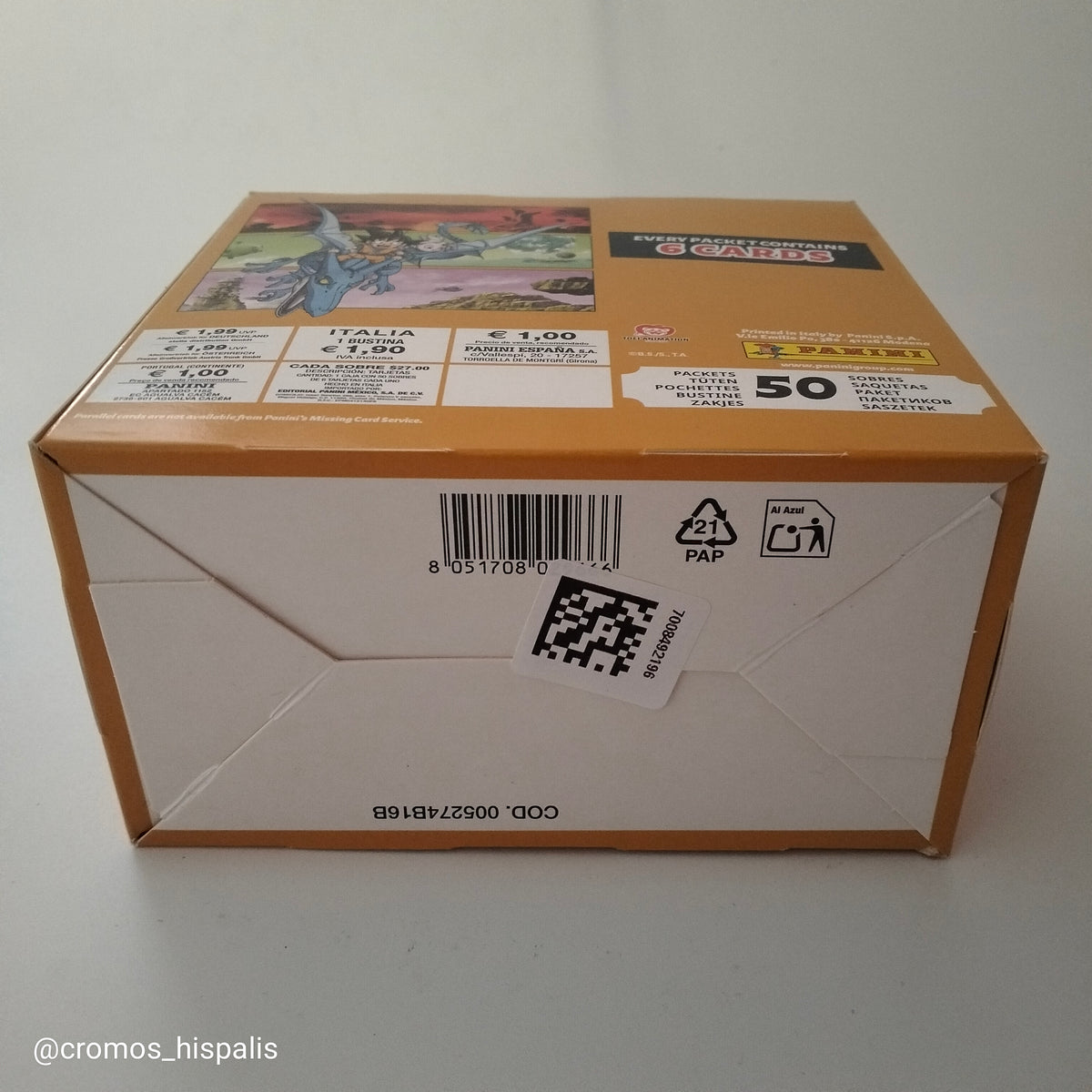 Panini Dragon Ball Daima caja 50 sobres