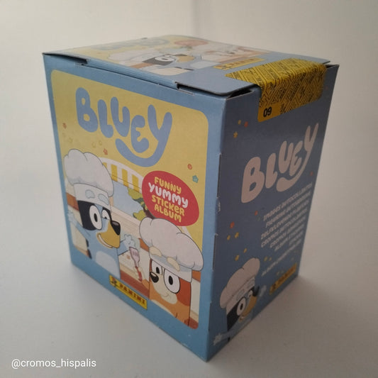 Panini Bluey Funny Yummy caja 36 sobres