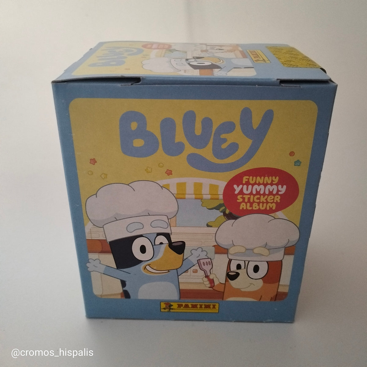 Panini Bluey Funny Yummy caja 36 sobres