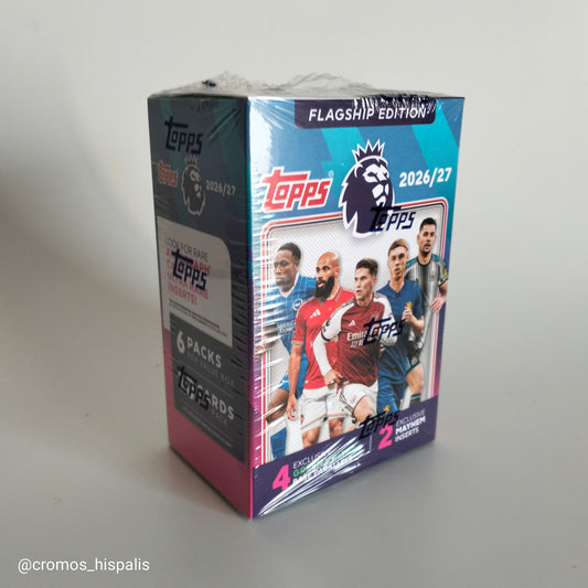 Topps Premier League Flagship 2026-27 value box 60 total cards