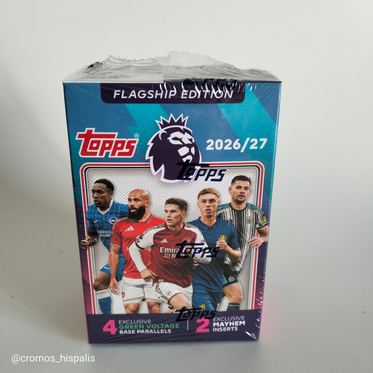 Topps Premier League Flagship 2026-27 value box 60 total cards