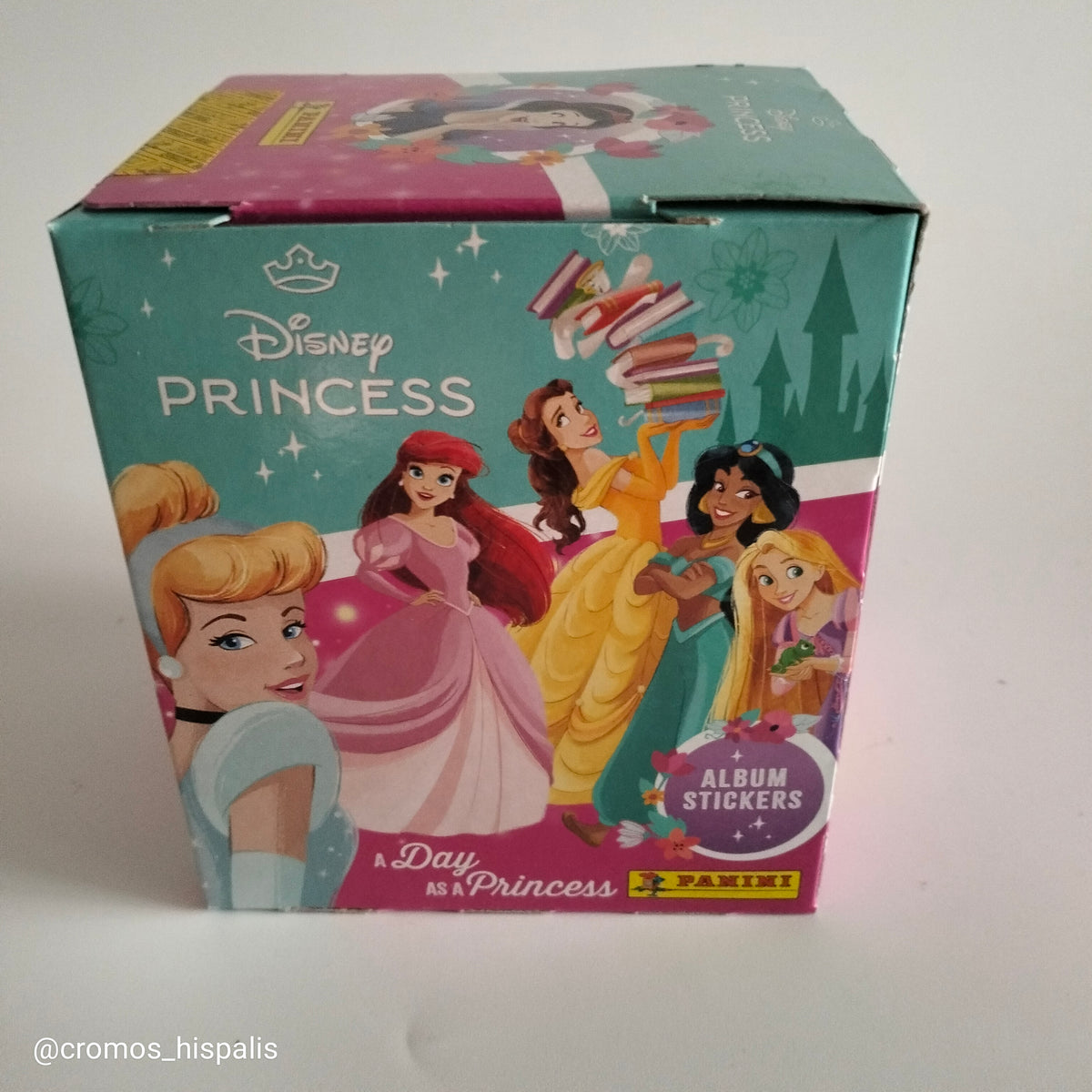 Panini Disney Princesas Un Dia de Princesa caja 50 sobres