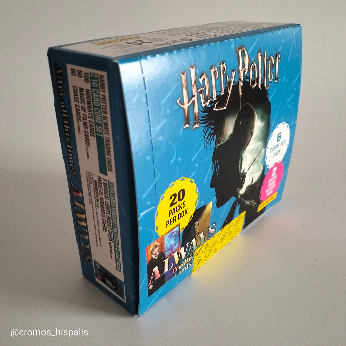 Panini Harry Potter Always TC caja 20 sobres