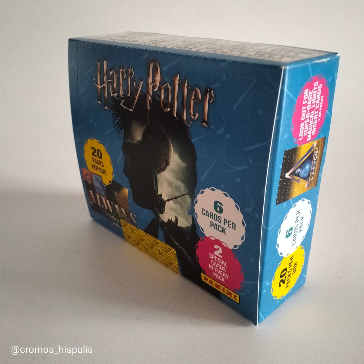 Panini Harry Potter Always TC caja 20 sobres